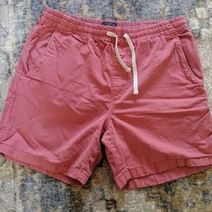 J Crew Beach Shorts, Salmon Colored, Medium